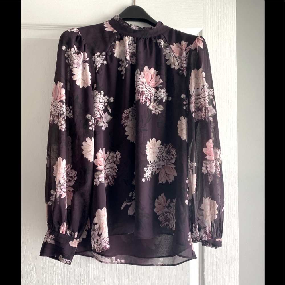 Evernew NWT high neck blouse